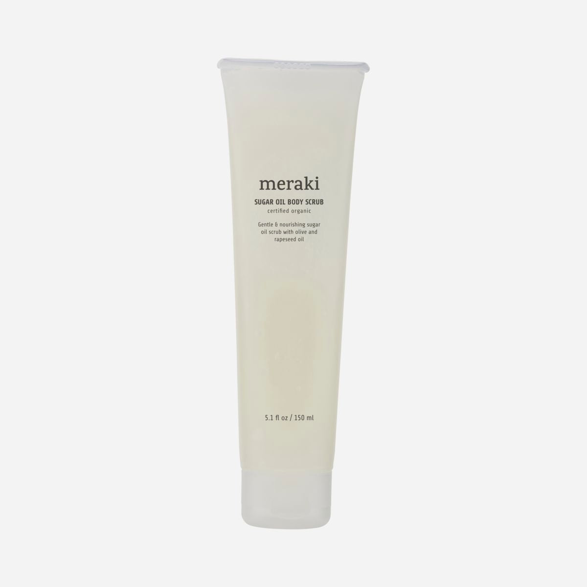 Sukker olie body scrub