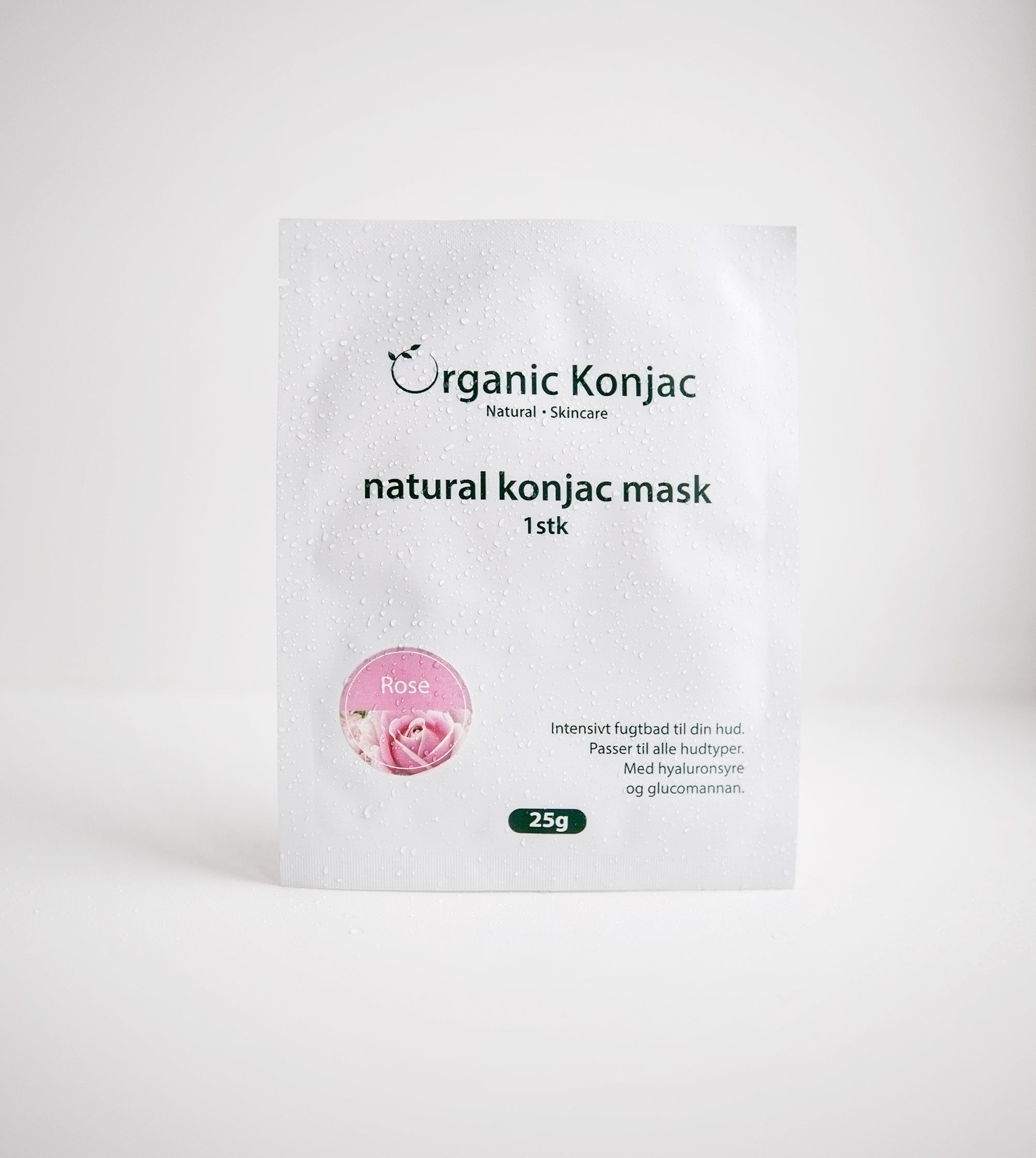 Organic Konjac Mask - Rose