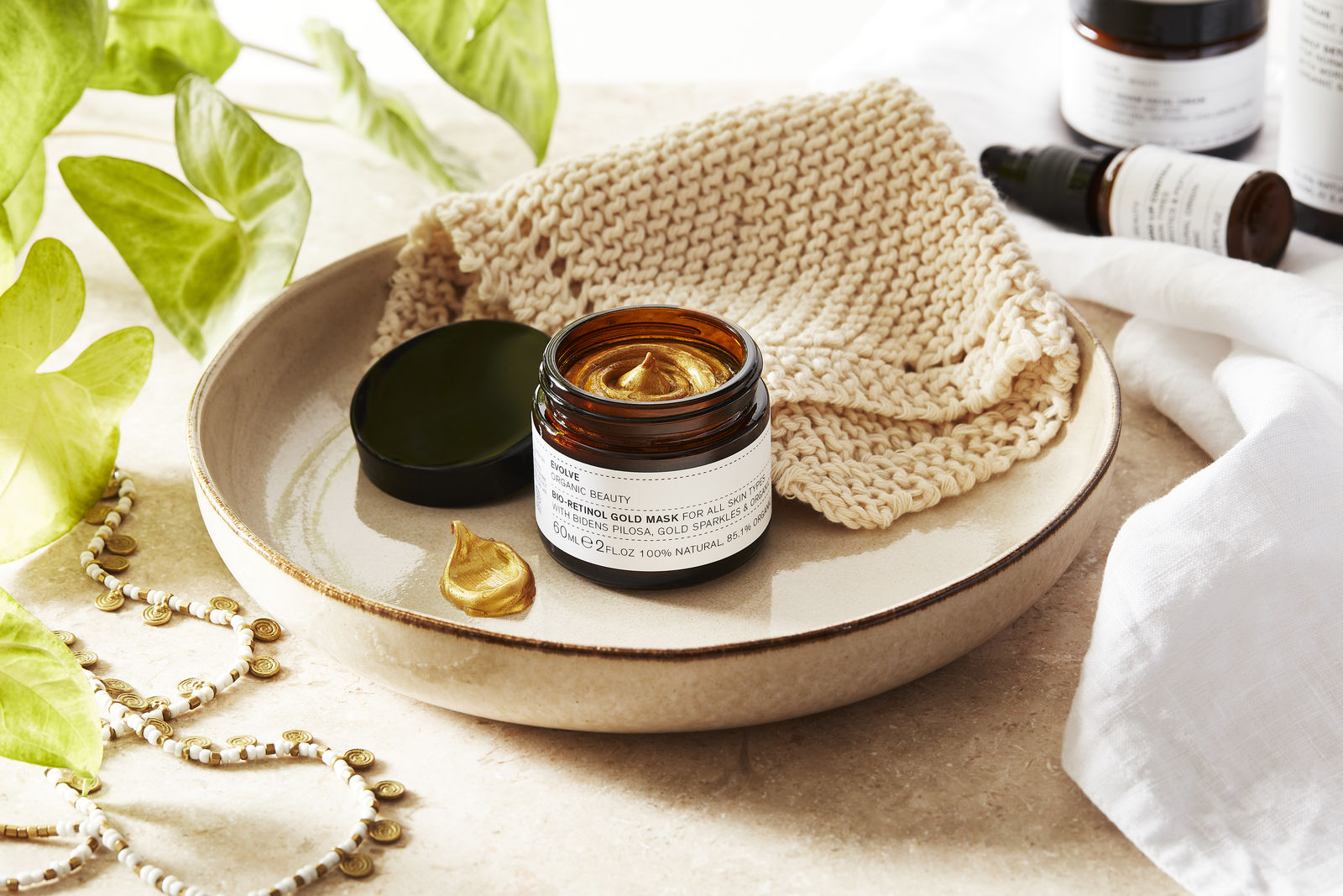 Evolve Organic Bio-Retinol Gold Mask